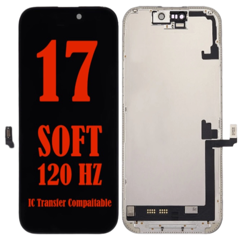 OLED Assembly for iPhone 17 (Aftermarket Plus : Soft) (120HZ)