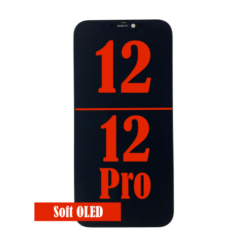 OLED Assembly for iPhone 12/ 12 Pro (Aftermarket Plus : Soft)