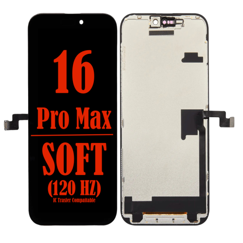 OLED Assembly for iPhone 16 Pro Max (Aftermarket Plus : Soft) (120HZ)