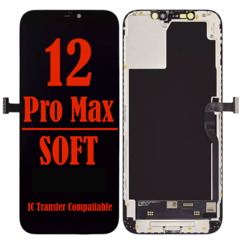 OLED Assembly for iPhone 12 Pro Max (Aftermarket Plus : Soft)